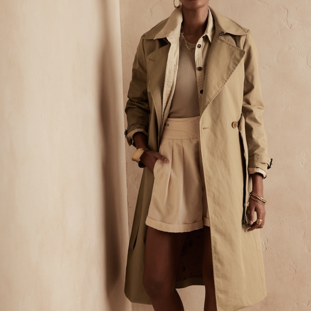 Banana Republic Journey Trench Coat